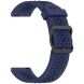 Ремінець Deexe Stellar Strap для годинників з шириною кріплення 20мм - Dark Blue (895442DB). Фото 2 з 6