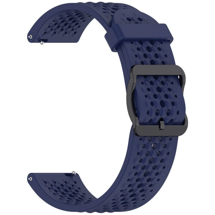 Ремінець Deexe Stellar Strap для годинників з шириною кріплення 20мм - Dark Blue: фото 2 з 6