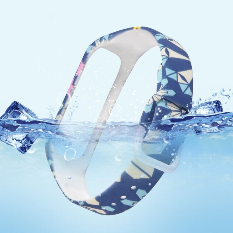 Ремінець Deexe Style Strap для Samsung Galaxy Fit 2 (SM-R220) - Colored Five-pointed Star: фото 7 з 7