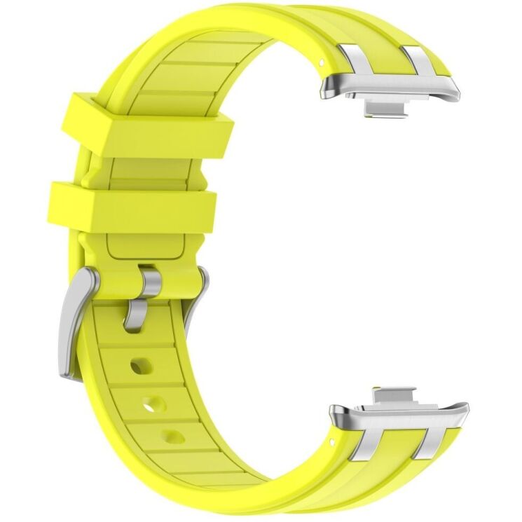 Ремешок Deexe Vortex для Xiaomi Redmi Watch 4 / Watch 5 / Mi Smart Band 8 Pro / Band 9 Pro - Yellow: фото 2 из 8