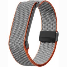 Ремешок для часов Reframe Grid Loop для Google Fitbit Air - Grey / Orange: фото 1 из 4