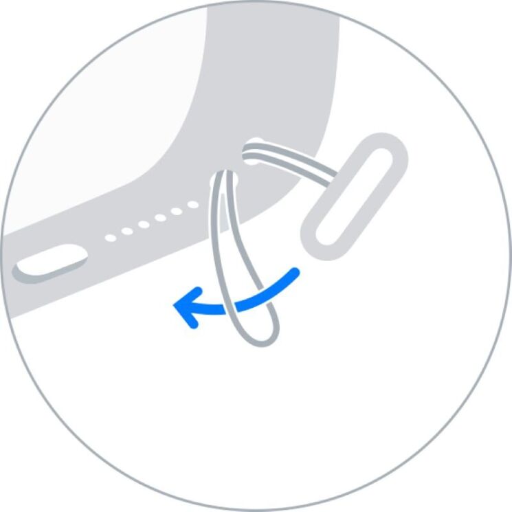 Ремешок для смартфона Copiex Crossbody Straps - Light Blue: фото 3 из 5