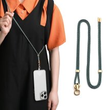 Ремінець для смартфона SULADA Love Lanyard - Green / White: фото 1 з 11