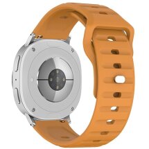 Ремешок KALEBOL Wave Pattern для Samsung Galaxy Watch 8 (40/44mm) / 8 Classic - Yellow: фото 1 из 5