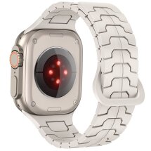 Ремінець Reframe Dragon Skin для Apple Watch 46 / 45 / 44 / SE 44 / 42 (Series 1-3) / Ultra / Ultra 2 - Starlight: фото 1 з 8