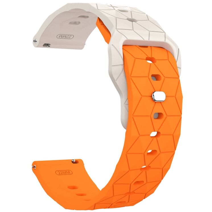 Ремінець Reframe Hexa Grip для годинників з шириною кріплення 22 мм - Starlight / Orange (895550SO) Ремінець Reframe Hexa Grip для годинників з шириною кріплення 22 мм - Starlight / Orange: фото 3 з 4