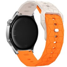 Ремінець Reframe Hexa Grip для годинників з шириною кріплення 22 мм - Starlight / Orange: фото 1 з 4