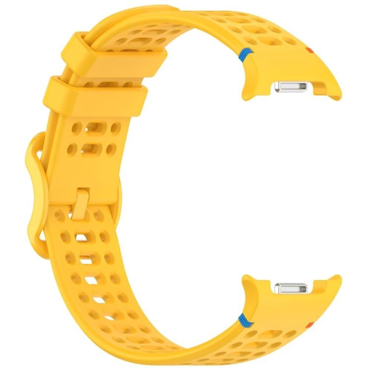 Ремінець Reframe Holes Design для Samsung Galaxy Watch 8 (40/44mm) / 8 Classic - Yellow: фото 4 з 7