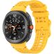 Ремінець Reframe Holes Design для Samsung Galaxy Watch 8 (40/44mm) / 8 Classic - Yellow (384116Y). Фото 2 з 7