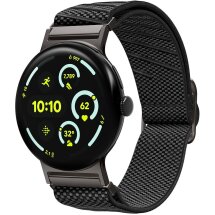 Ремешок Spigen Lite Fit X для Google Pixel Watch 4 / 3 / 2 / 1 (41mm) AMP09482 - Black: фото 1 из 15