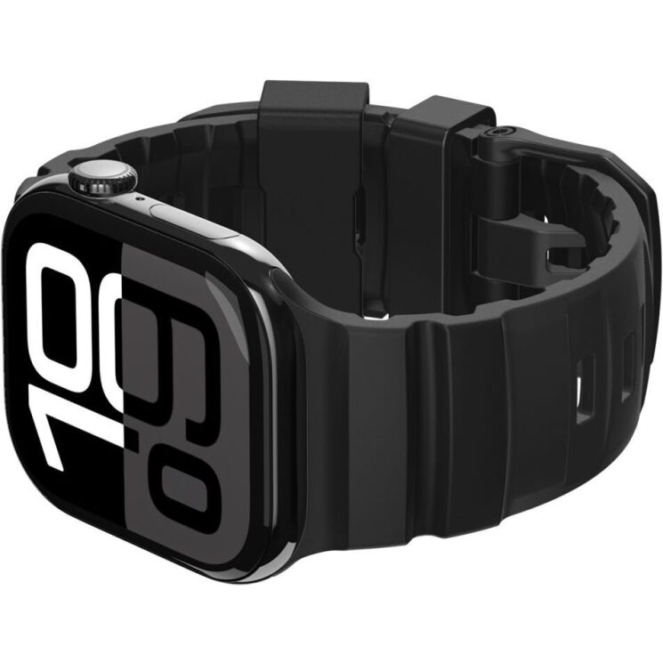 Ремешок Spigen WBS2 Band для Apple Watch 46 / 45 / 44 / SE 44 / 42 (Series 1-3) / Ultra / Ultra 2 / Ultra 3 (AMP10508) - Black (371849B) Ремешок Spigen WBS2 Band для Apple Watch 46 / 45 / 44 / SE 44 / 42 (Series 1-3) / Ultra / Ultra 2 / Ultra 3 (AMP10508) - Black: фото 9 из 17