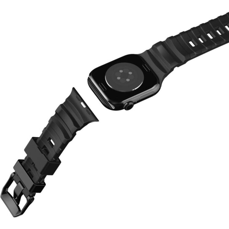 Ремешок Spigen WBS2 Band для Apple Watch 46 / 45 / 44 / SE 44 / 42 (Series 1-3) / Ultra / Ultra 2 / Ultra 3 (AMP10508) - Black (371849B) Ремешок Spigen WBS2 Band для Apple Watch 46 / 45 / 44 / SE 44 / 42 (Series 1-3) / Ultra / Ultra 2 / Ultra 3 (AMP10508) - Black: фото 11 из 17