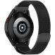 Ремешок Tech-Protect MilaneseBand для Samsung Galaxy Watch 4 / 4 Classic / 5 / 5 Pro / 6 / 6 Classic / 7 / FE - Black (358222B). Фото 2 из 4