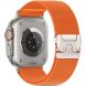 Ремешок Tech-Protect Nylon Clasp для Apple Watch 46 / 45 / 44 / SE 44 / 42 (Series 1-3) / Ultra / Ultra 2 - Orange (371818O). Фото 2 из 6