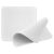 Салфетка для дисплея Deexe Cleaning Cloth - White: фото 1 из 6