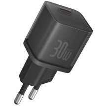 Сетевое зарядное устройство Baseus GaN5S Fast Charger 1C 30W (P10162504113-00) - Black: фото 1 из 21