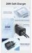 Мережевий зарядний пристрій ESSAGER Camber GaN 20W (USB + Type-C) ECTAC-HMB01-P - Black (960217B). Фото 4 з 14