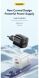 Мережевий зарядний пристрій ESSAGER Camber GaN 20W (USB + Type-C) ECTAC-HMB01-P - Black (960217B). Фото 3 з 14