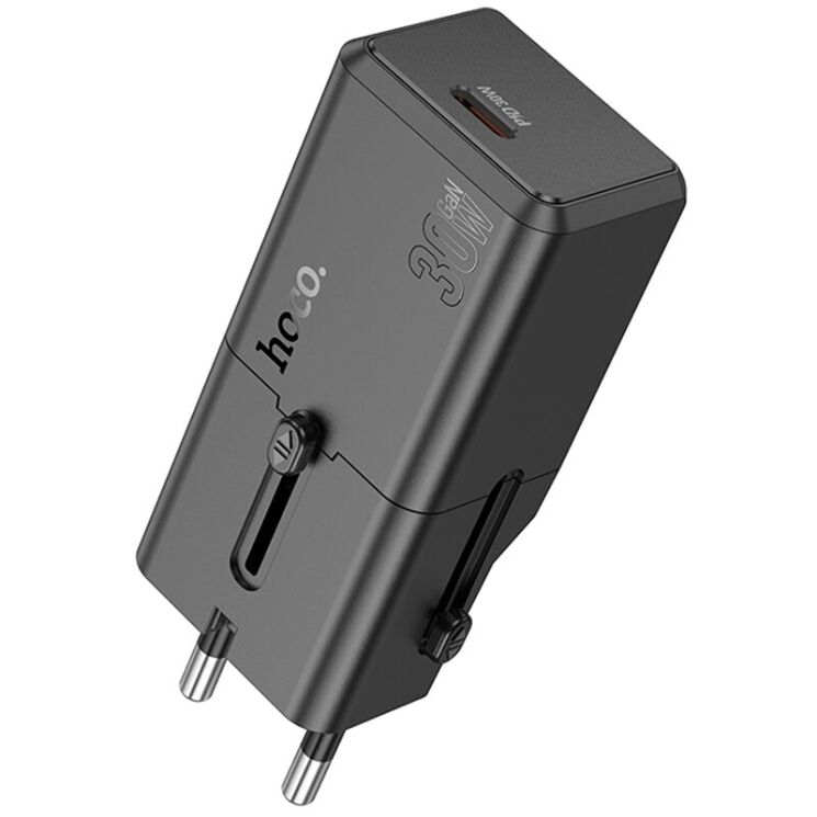 Сетевое зарядное устройство Hoco AC25 Mini PD30W - Black: фото 1 из 9