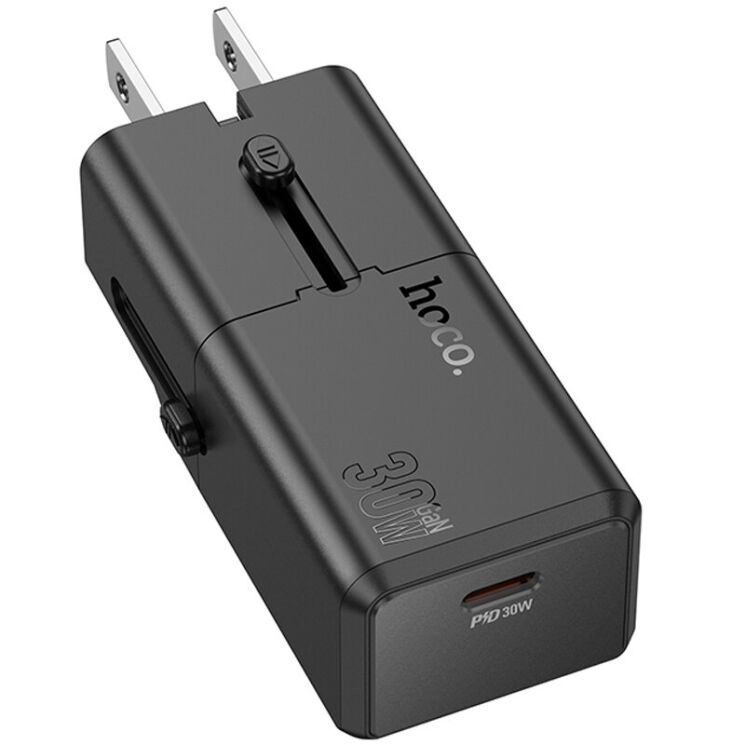 Сетевое зарядное устройство Hoco AC25 Mini PD30W - Black: фото 4 из 9
