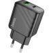 Сетевое зарядное устройство Hoco CS23A Sunlight PD30W+QC3.0 - Black (346135B). Фото 1 из 9