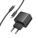Мережевий зарядний пристрій Hoco CS61A PD30W + QC3.0 (USB + Type-C) + кабель Type-C to Type-C - Black (960229B). Фото 5 з 8