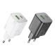 Сетевое зарядное устройство Hoco N41 PD20W+QC3.0 - White (346158W). Фото 4 из 7