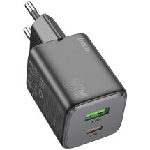 Сетевое зарядное устройство Hoco N41 PD20W+QC3.0 - Black: фото 1 из 9