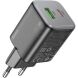 Мережевий зарядний пристрій Hoco N41 PD20W+QC3.0 - Black (346158B). Фото 3 з 9
