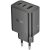 Мережевий зарядний пристрій Hoco N51 PD65W (USB + 2Type-C) - Black: фото 1 з 8