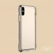 Силіконовий чохол BASEUS Safety Airbags для Apple iPhone Xs Max - Gold (208750F). Фото 1 з 9