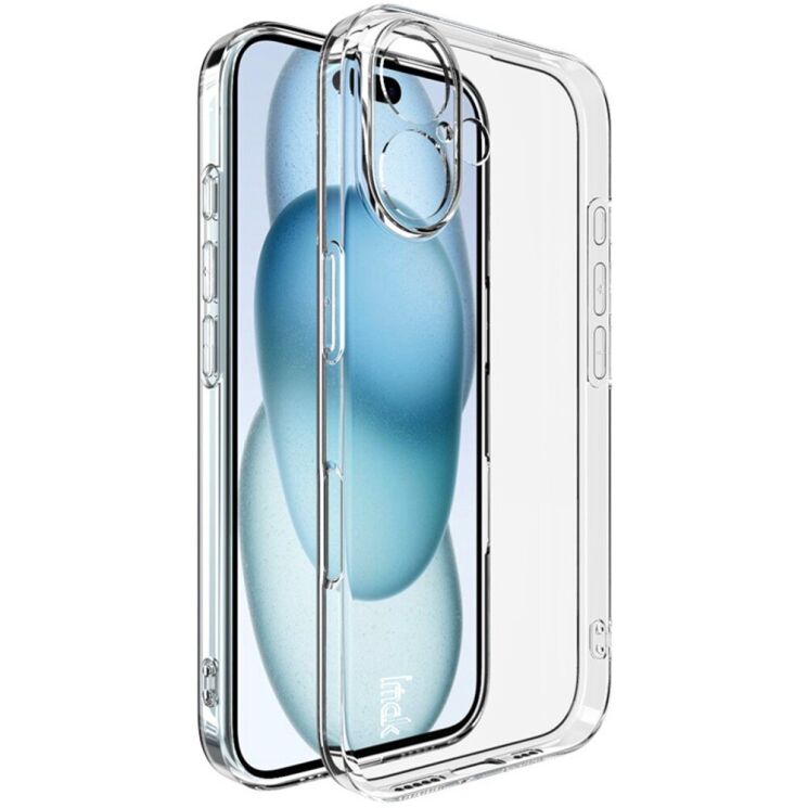 Силиконовый чехол IMAK UX-5 Series для Apple iPhone 16 - Transparent: фото 1 из 8