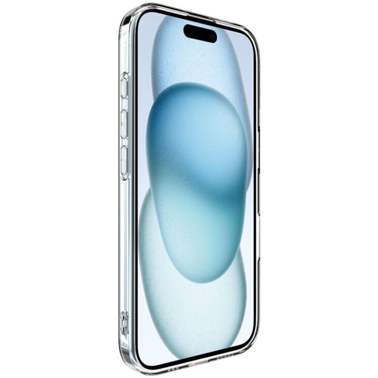 Силиконовый чехол IMAK UX-5 Series для Apple iPhone 16 - Transparent: фото 2 из 8