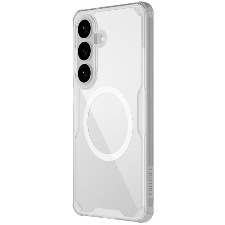 Силиконовый чехол NILLKIN Nature TPU Pro Magnetic для Samsung Galaxy S26 - Transparent: фото 2 из 17