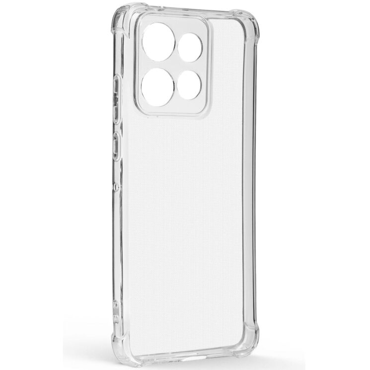 Силиконовый (TPU) чехол ArmorStandart Air Force для Motorola Edge 50 Neo - Clear: фото 2 из 6