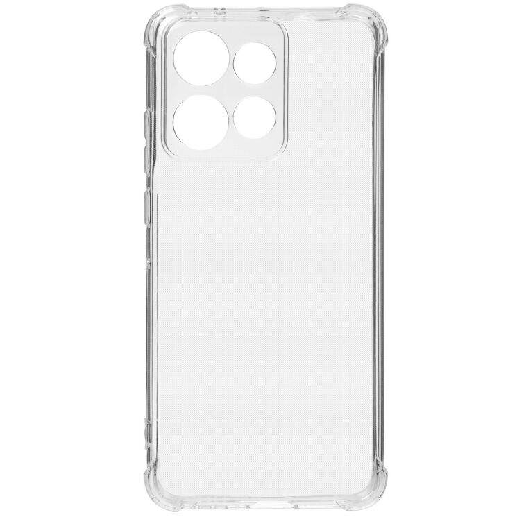 Силиконовый (TPU) чехол ArmorStandart Air Force для Motorola Edge 50 Neo - Clear: фото 1 из 6