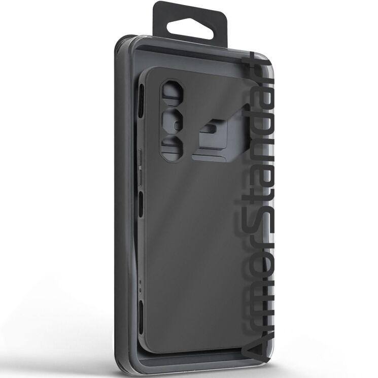 Силіконовий (TPU) чохол ArmorStandart Matte Slim Fit для ZTE Nubia Neo 3 GT - Black: фото 3 з 5