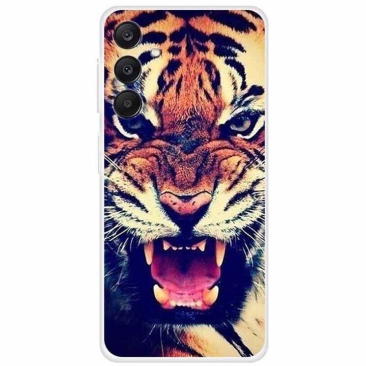 Силіконовий (TPU) чохол Deexe Life Style для Samsung Galaxy A25 (A256) - Tiger: фото 1 з 3