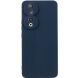 Силиконовый (TPU) чехол Deexe Matte Case для Honor 90 - Navy Blue (337645DB). Фото 1 из 7