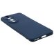 Силиконовый (TPU) чехол Deexe Matte Case для Honor 90 - Navy Blue (337645DB). Фото 5 из 7