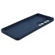 Силиконовый (TPU) чехол Deexe Matte Case для Honor 90 - Navy Blue (337645DB). Фото 6 из 7