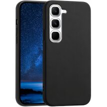 Силіконовий (TPU) чохол Deexe Matte Case для Infinix Hot 70 Pro - Black: фото 1 з 8