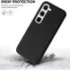 Силіконовий (TPU) чохол Deexe Matte Case для Infinix Hot 70 Pro - Black (331110B). Фото 5 з 8