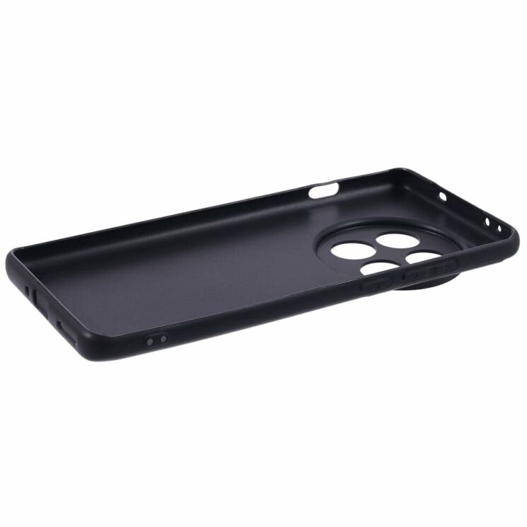 Силиконовый (TPU) чехол Deexe Matte Case для OnePlus 12 - Black: фото 5 из 6