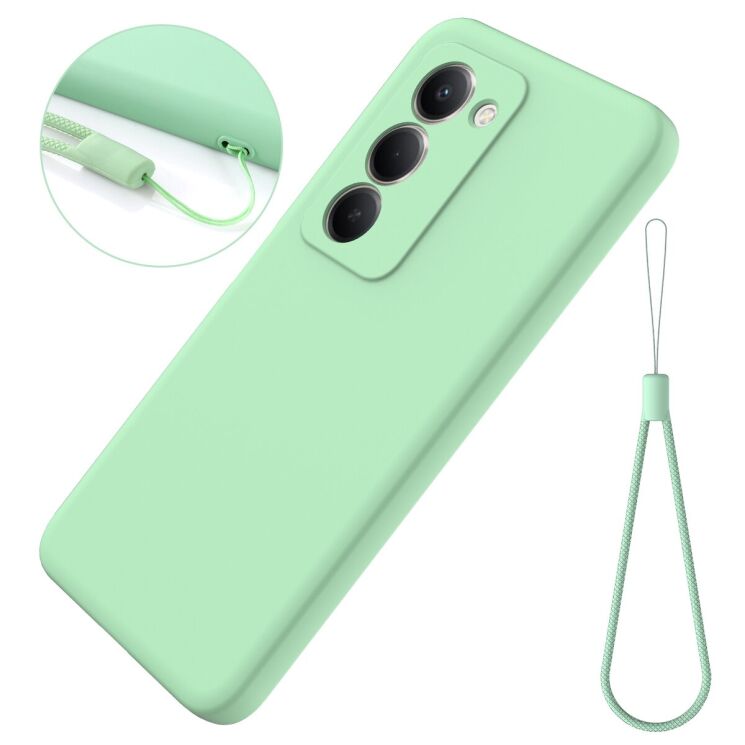 Силіконовий (TPU) чохол Deexe Silicone Case для Xiaomi Redmi 15 - Green: фото 8 з 9