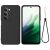 Силіконовий (TPU) чохол Deexe Silicone Case для Xiaomi Redmi 15 - Black: фото 1 з 9