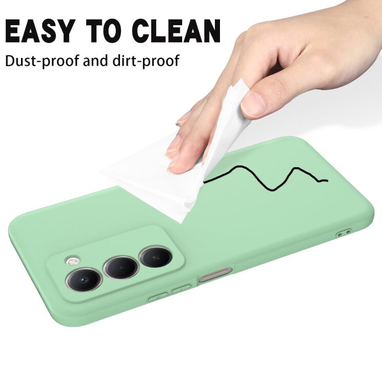 Силіконовий (TPU) чохол Deexe Silicone Case для Xiaomi Redmi 15 - Green: фото 9 з 9
