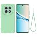 Силиконовый (TPU) чехол Deexe Silicone Case для Xiaomi Redmi Note 15 5G / Poco M8 5G - Green (404649G). Фото 1 из 9