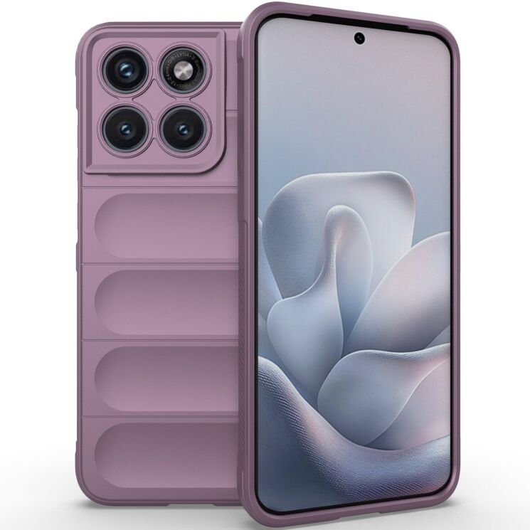 Силиконовый (TPU) чехол Deexe Terra Case для Motorola Edge 70 Fusion - Light Purple: фото 1 из 5