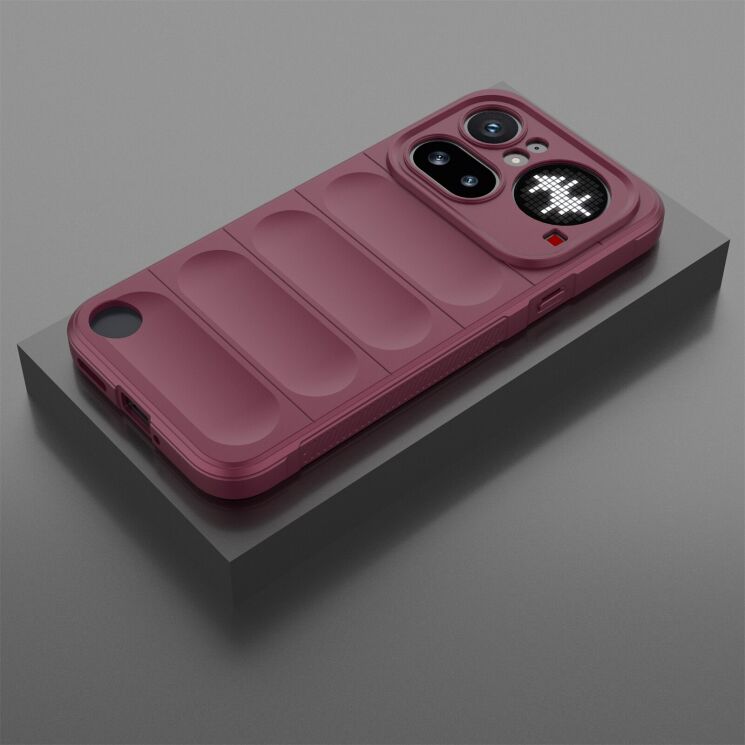 Силиконовый (TPU) чехол Deexe Terra Case для Nothing Phone (4a) Pro - Black: фото 6 из 6